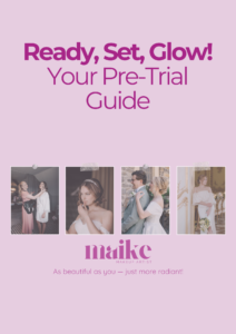 make up artist wien Bild von dem Cover der Bridal Guided